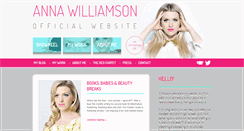 Desktop Screenshot of annawilliamson.co.uk